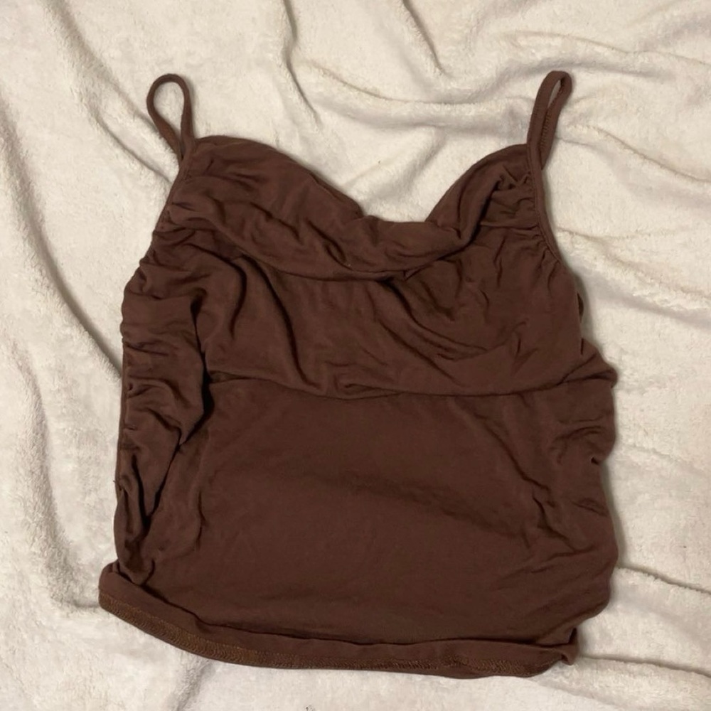 Brown Tank Top